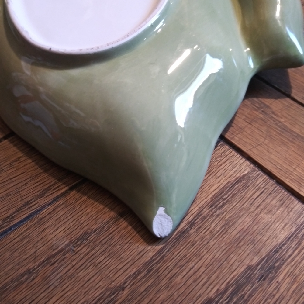 ❌❌SOLD❌❌ {Home Trends} Ceramic Leaf Platter - Picture 6 of 7